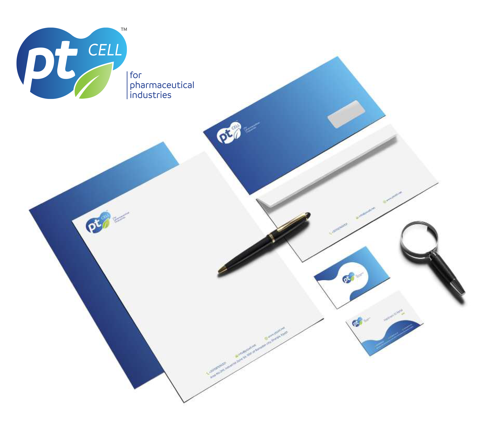 Logo design for PT cell